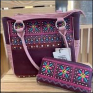 Montana west bag and wallet duo